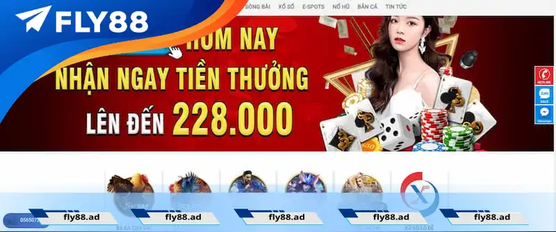 Tải game nổ hũ đổi tiền mặt – Thưởng 100% số tiền nạp lần đầu tại FLY88 Tải game nổ hũ đổi tiền mặt – Thưởng 100% số tiền nạp lần đầu tại FLY88